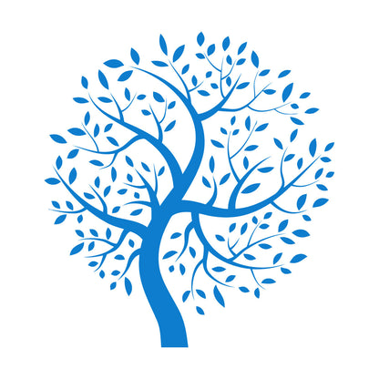 Vinyl Wall Stickers Natural Life Tree Leaves Branches Glass Stickers