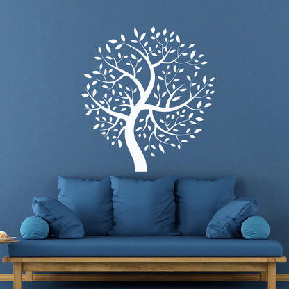 Vinyl Wall Stickers Natural Life Tree Leaves Branches Glass Stickers