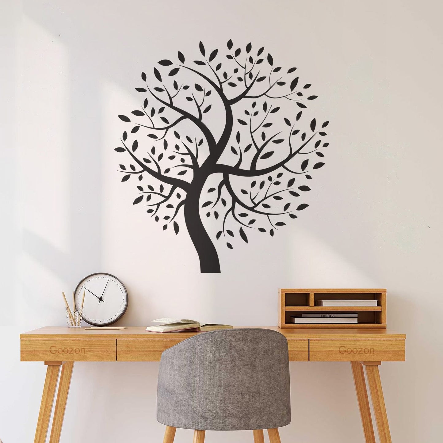 Vinyl Wall Stickers Natural Life Tree Leaves Branches Glass Stickers