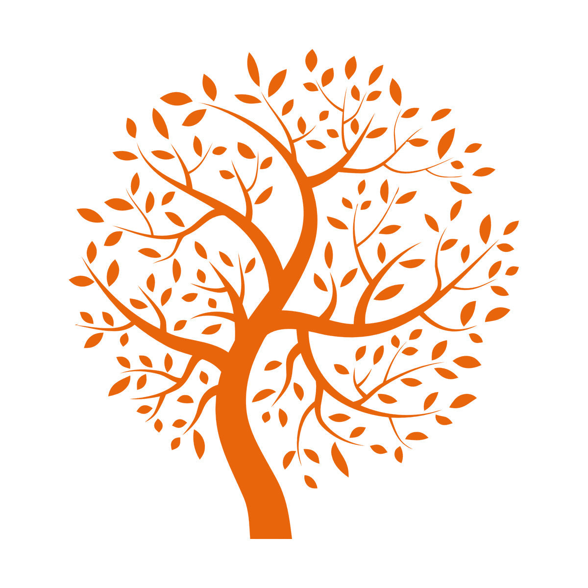 Vinyl Wall Stickers Natural Life Tree Leaves Branches Glass Stickers