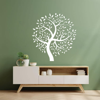 Vinyl Wall Stickers Natural Life Tree Leaves Branches Glass Stickers