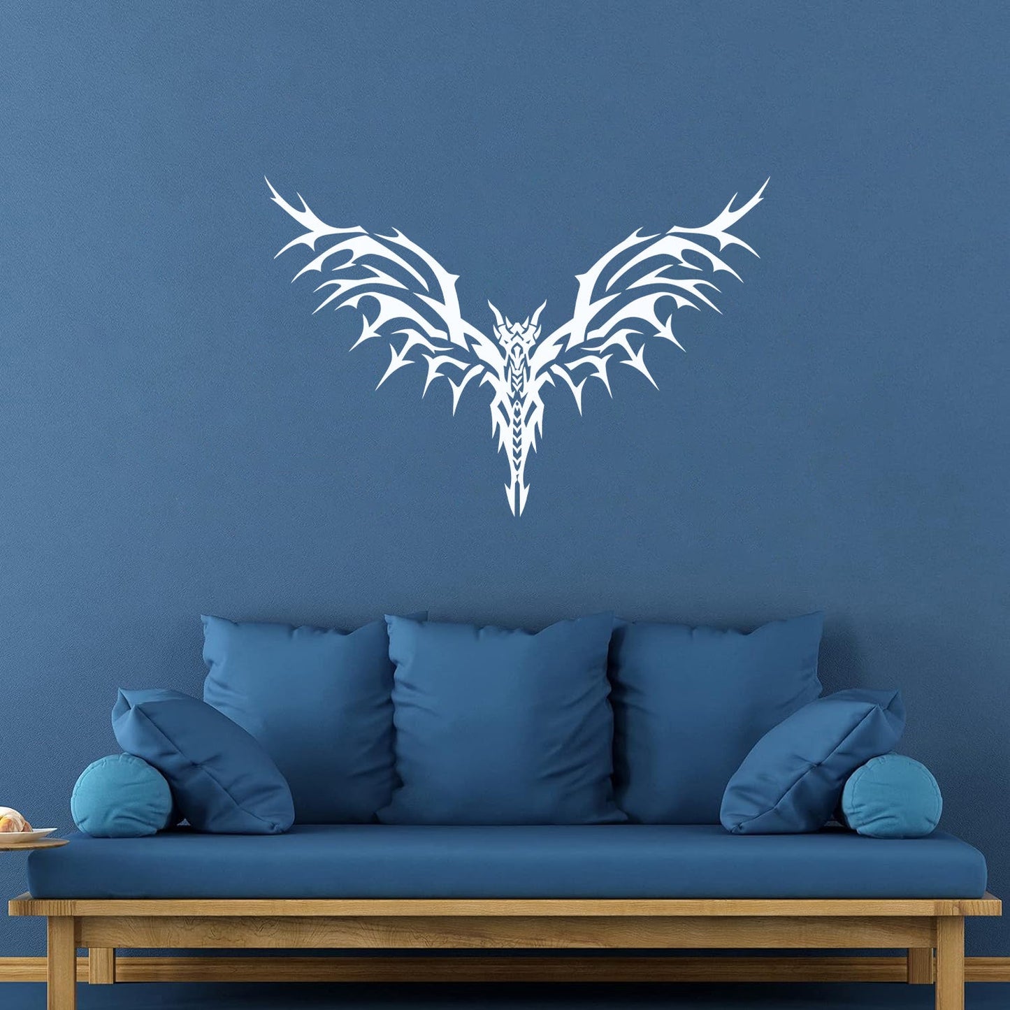 Lettering Decals Skeleton Bird Spikes Wings It Won'T Fall Off