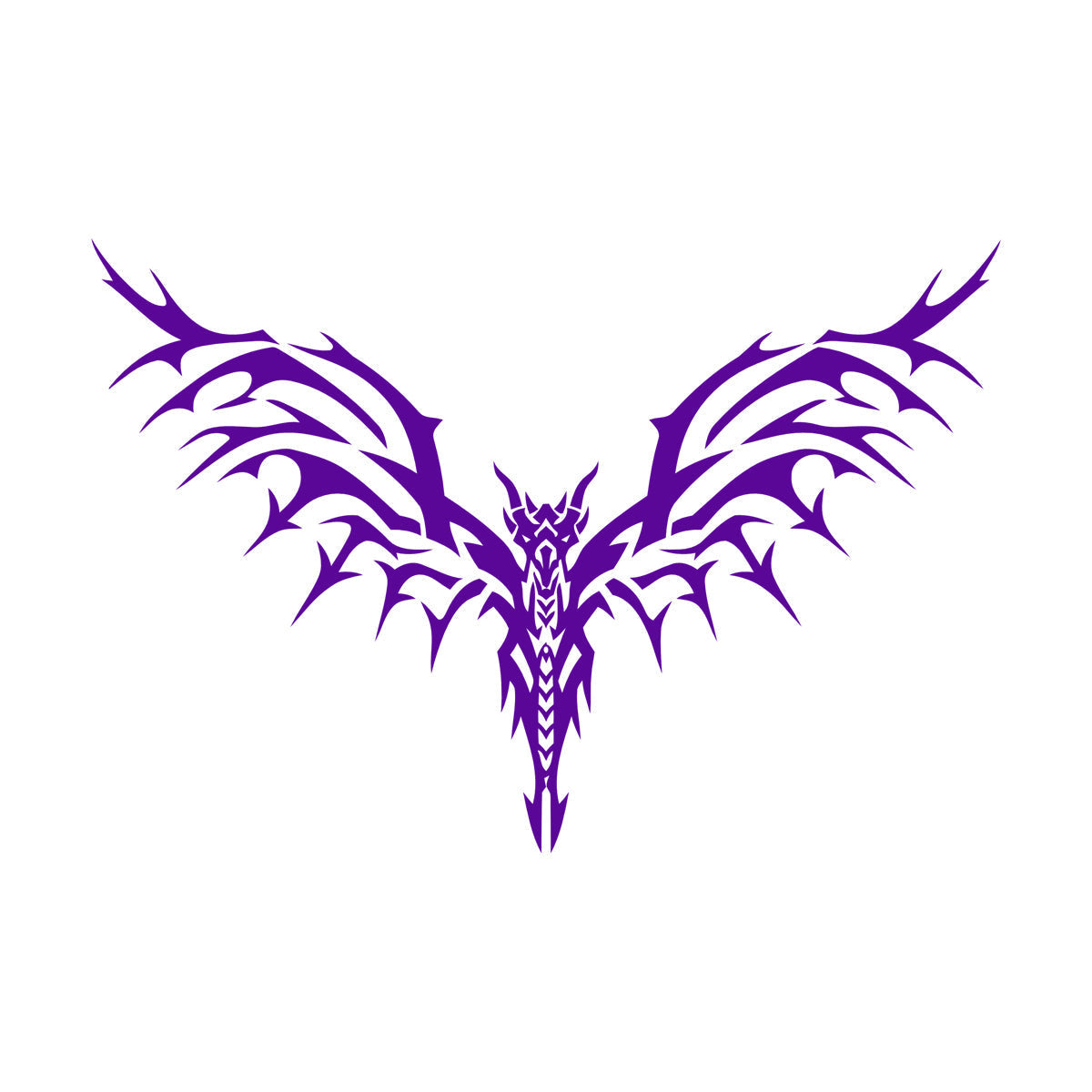 Lettering Decals Skeleton Bird Spikes Wings It Won'T Fall Off