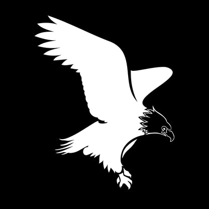 Abstract Eagle Bird Silhouette Flight Wingspan Wall Stickers Paster Paper Tattoo Culture