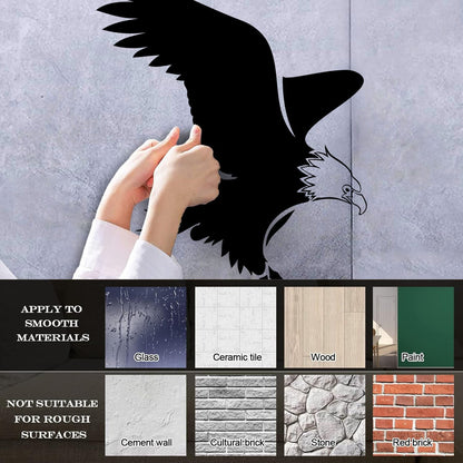 Abstract Eagle Bird Silhouette Flight Wingspan Wall Stickers Paster Paper Tattoo Culture