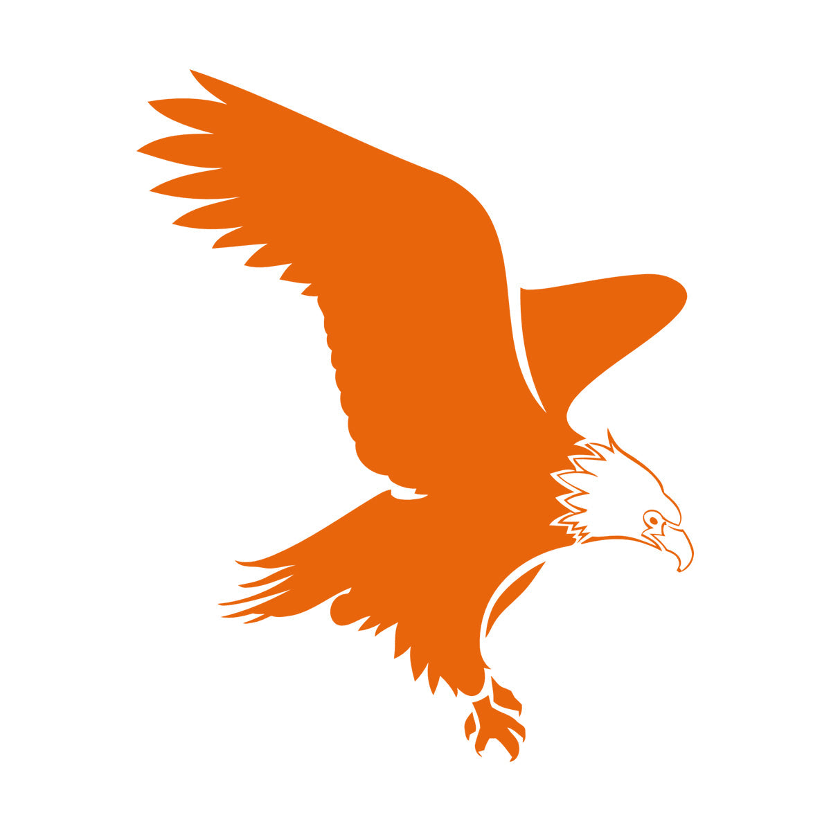 Abstract Eagle Bird Silhouette Flight Wingspan Wall Stickers Paster Paper Tattoo Culture