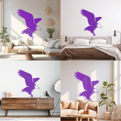 Abstract Eagle Bird Silhouette Flight Wingspan Wall Stickers Paster Paper Tattoo Culture
