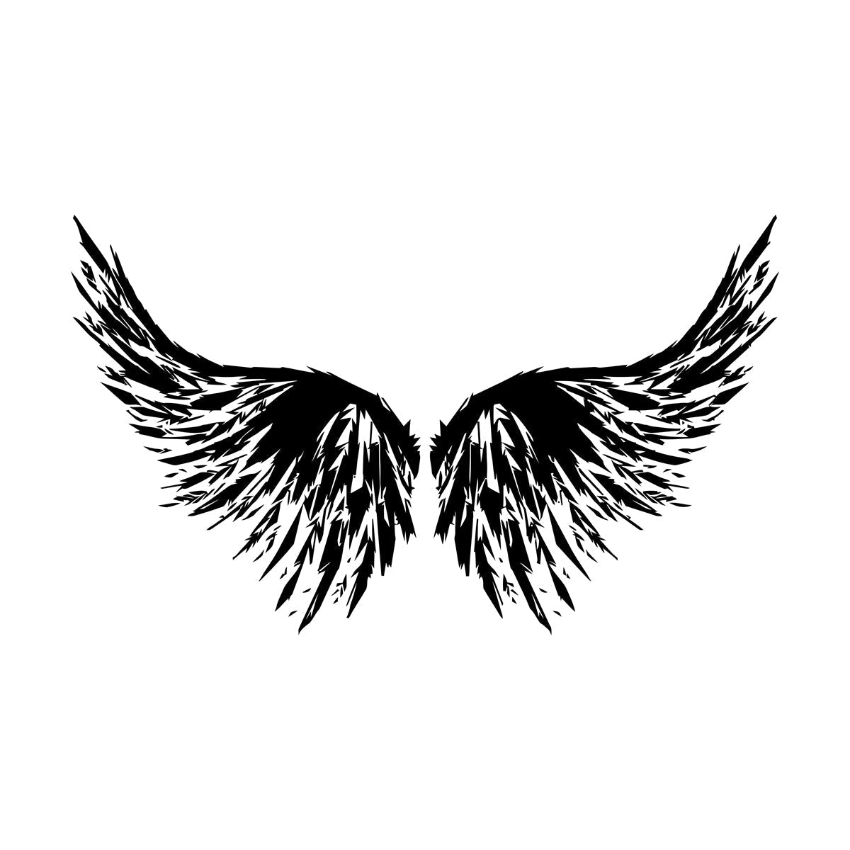 Abstract Big Bird Wings Vinyl Wall Stickers Personalized Customization