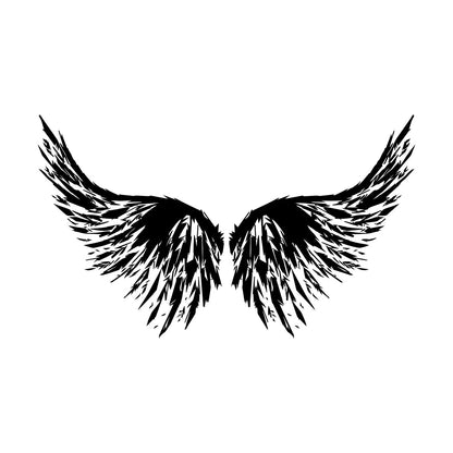 Abstract Big Bird Wings Vinyl Wall Stickers Personalized Customization