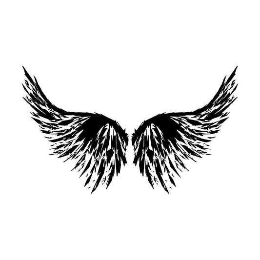 Abstract Big Bird Wings Vinyl Wall Stickers Personalized Customization