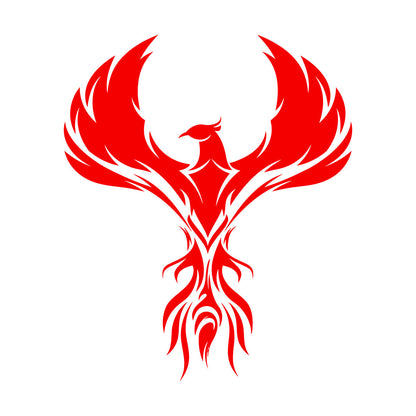 Wall Decals Paster Paper Amazing Phoenix Icon Wings Firebird Art Mural Painting