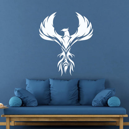 Wall Decals Paster Paper Amazing Phoenix Icon Wings Firebird Art Mural Painting