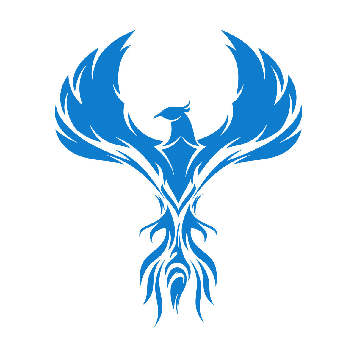 Wall Decals Paster Paper Amazing Phoenix Icon Wings Firebird Art Mural Painting