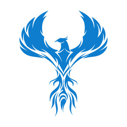 Wall Decals Paster Paper Amazing Phoenix Icon Wings Firebird Art Mural Painting