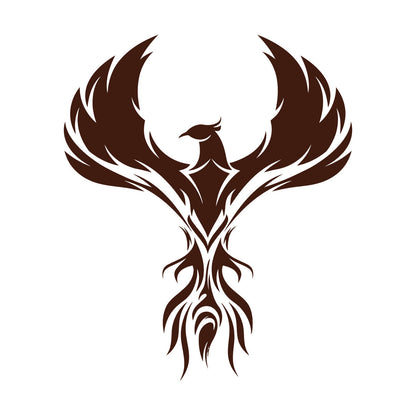 Wall Decals Paster Paper Amazing Phoenix Icon Wings Firebird Art Mural Painting
