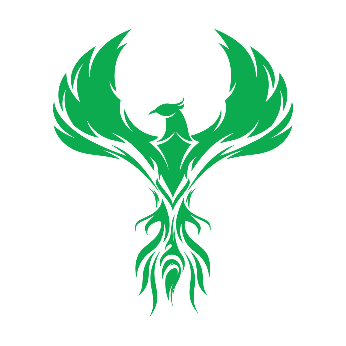 Wall Decals Paster Paper Amazing Phoenix Icon Wings Firebird Art Mural Painting