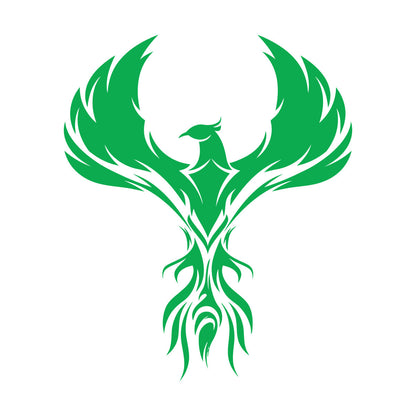 Wall Decals Paster Paper Amazing Phoenix Icon Wings Firebird Art Mural Painting