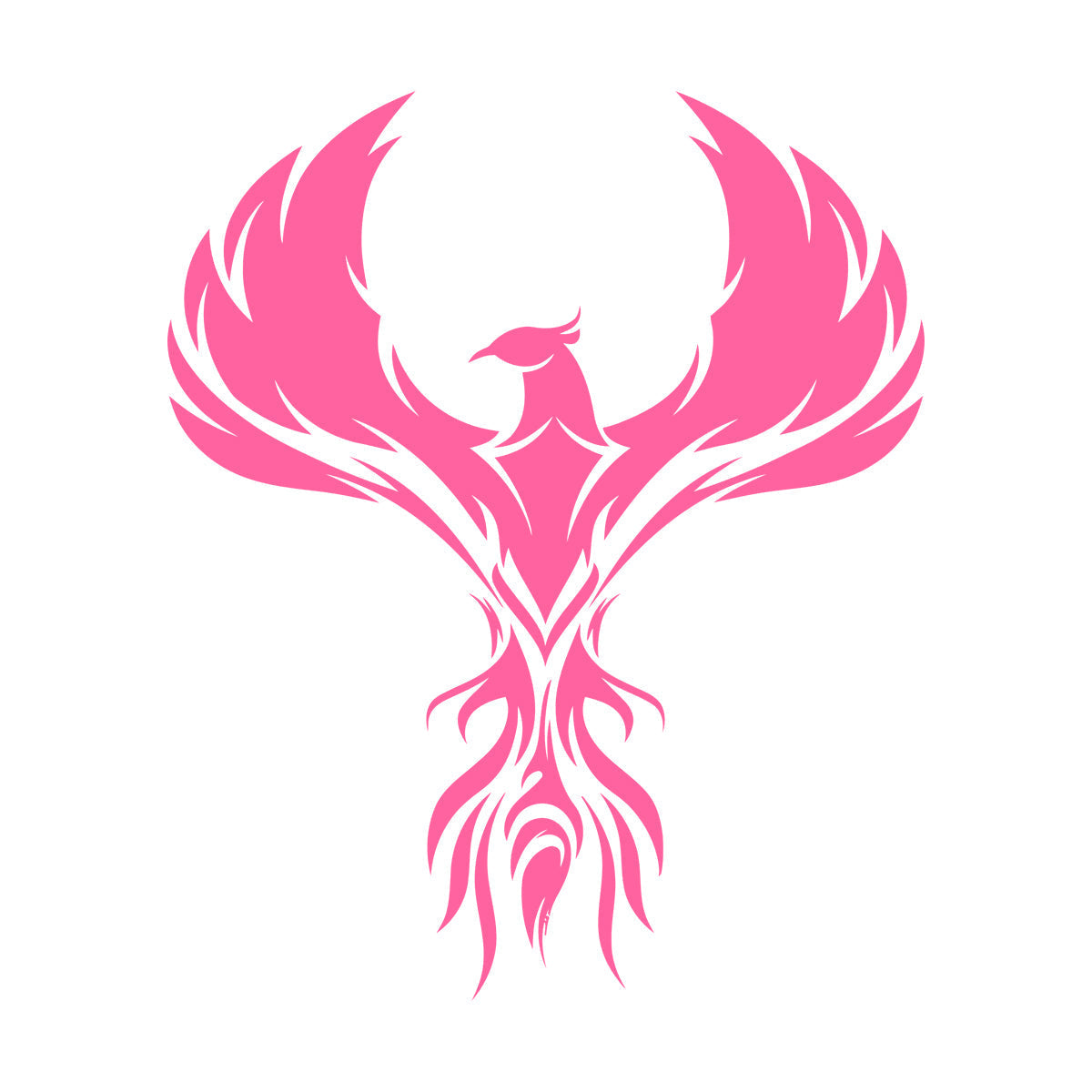 Wall Decals Paster Paper Amazing Phoenix Icon Wings Firebird Art Mural Painting