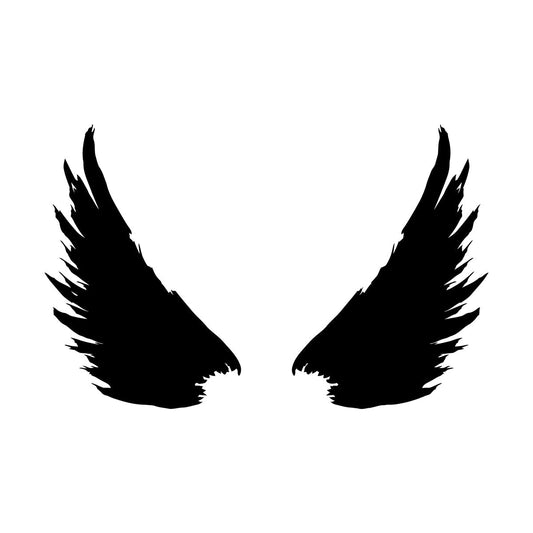Vinyl Wall Decals Bird Feathers Wings Flight Wingspan Removable Without Leaving Glue
