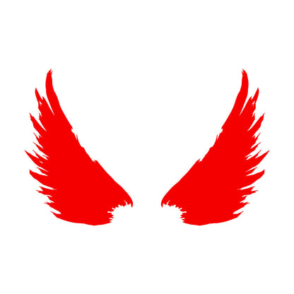 Vinyl Wall Decals Bird Feathers Wings Flight Wingspan Removable Without Leaving Glue