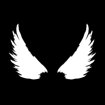 Vinyl Wall Decals Bird Feathers Wings Flight Wingspan Removable Without Leaving Glue