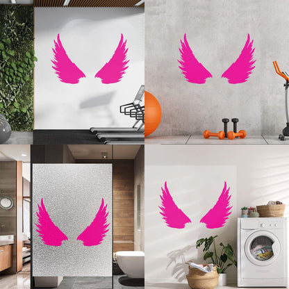 Vinyl Wall Decals Bird Feathers Wings Flight Wingspan Removable Without Leaving Glue