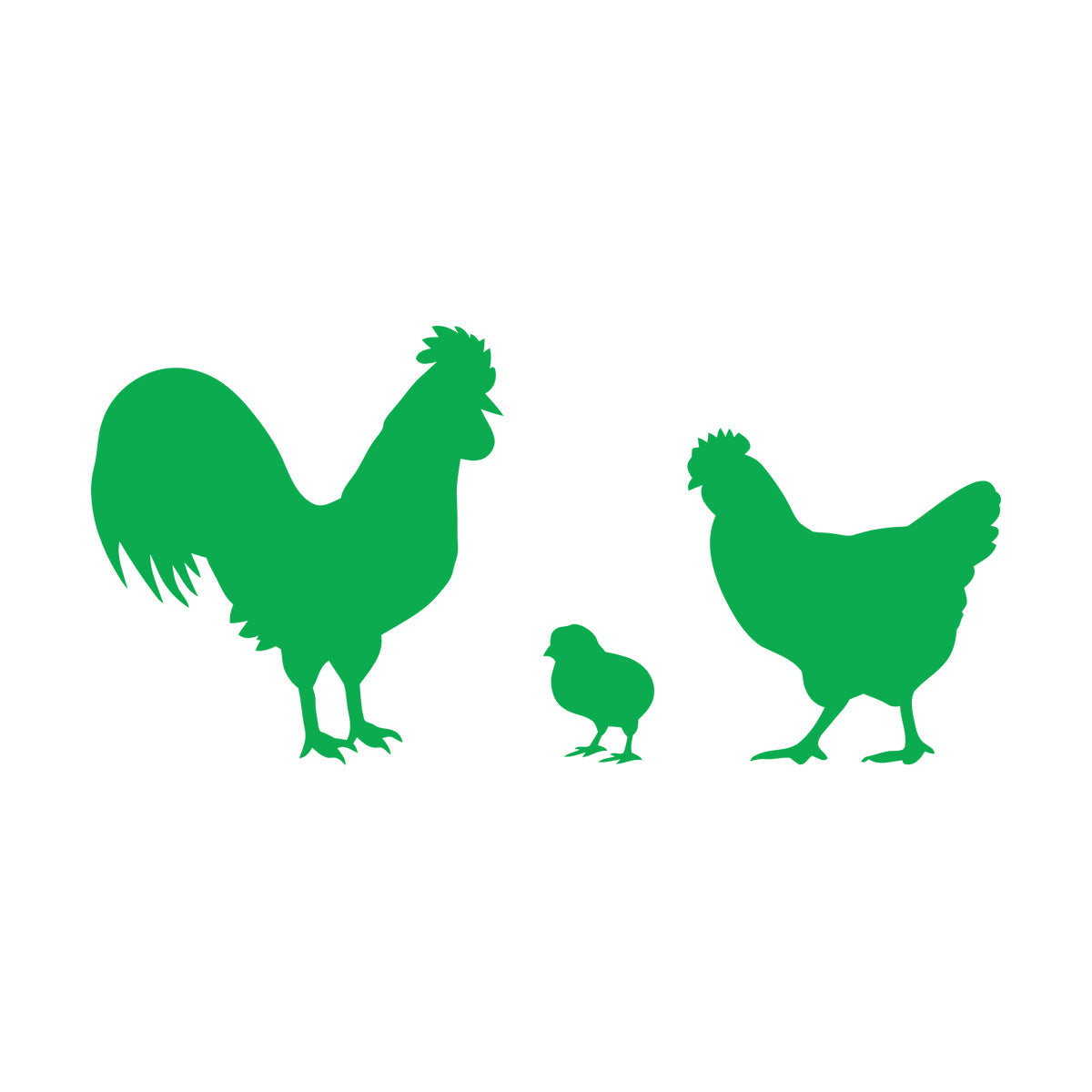 Vinyl Wall Stickers Chicken Rooster Chick Bird Farm Village House Pets Can Modify And Add Information