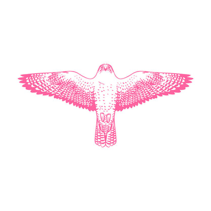 Engraving Stickers Falcon Flying Eagle Wings Hawk Tribal Bird Glass Stickers