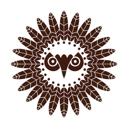 Wall Stickers Paster Paper Feathers Bird Ethnic Style Ation Multiple Size Options