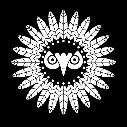 Wall Stickers Paster Paper Feathers Bird Ethnic Style Ation Multiple Size Options