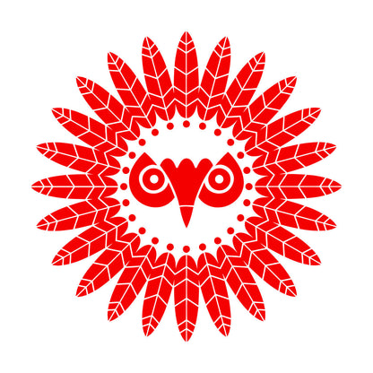 Wall Stickers Paster Paper Feathers Bird Ethnic Style Ation Multiple Size Options