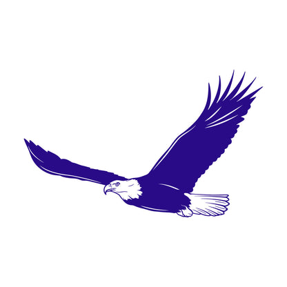 Lettering Decals Flying Big Bald Bird Tribal Feathers Predator Car Body Decoration