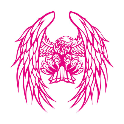 Flying Bird Eagle Bald Feather Wings Wall Decals Paster Paper Store Decoration