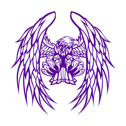 Flying Bird Eagle Bald Feather Wings Wall Decals Paster Paper Store Decoration