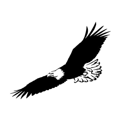 Lettering Decals Flying Eagle Bird Tribal American Symbol Feathers Can Modify And Add Information