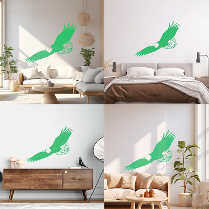 Lettering Decals Flying Eagle Bird Tribal American Symbol Feathers Can Modify And Add Information