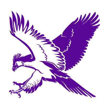 Lettering Stickers Flying Eagle Wings Air Tribal Symbol Big Bird Wall Beautification