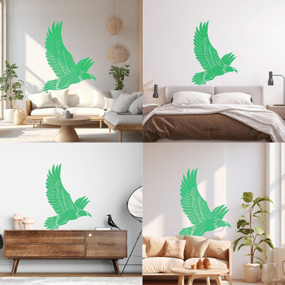 Wall Decals Paster Paper Flying Eagle Wings Bird Air Tribal Symbol Car Body Decoration
