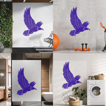 Wall Decals Paster Paper Flying Eagle Wings Bird Air Tribal Symbol Car Body Decoration