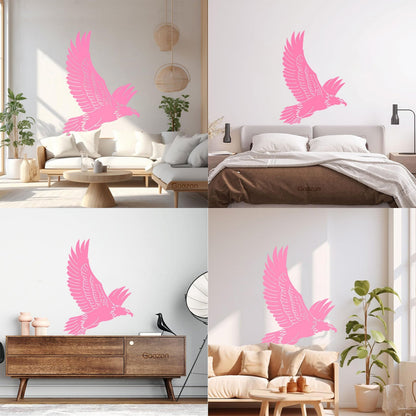 Wall Decals Paster Paper Flying Eagle Wings Bird Air Tribal Symbol Car Body Decoration