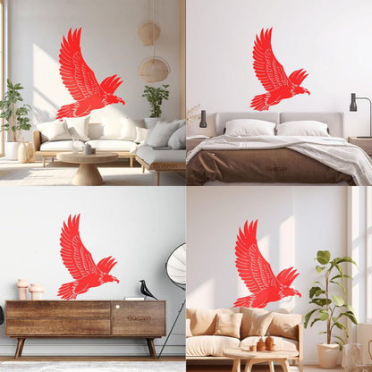 Wall Decals Paster Paper Flying Eagle Wings Bird Air Tribal Symbol Car Body Decoration