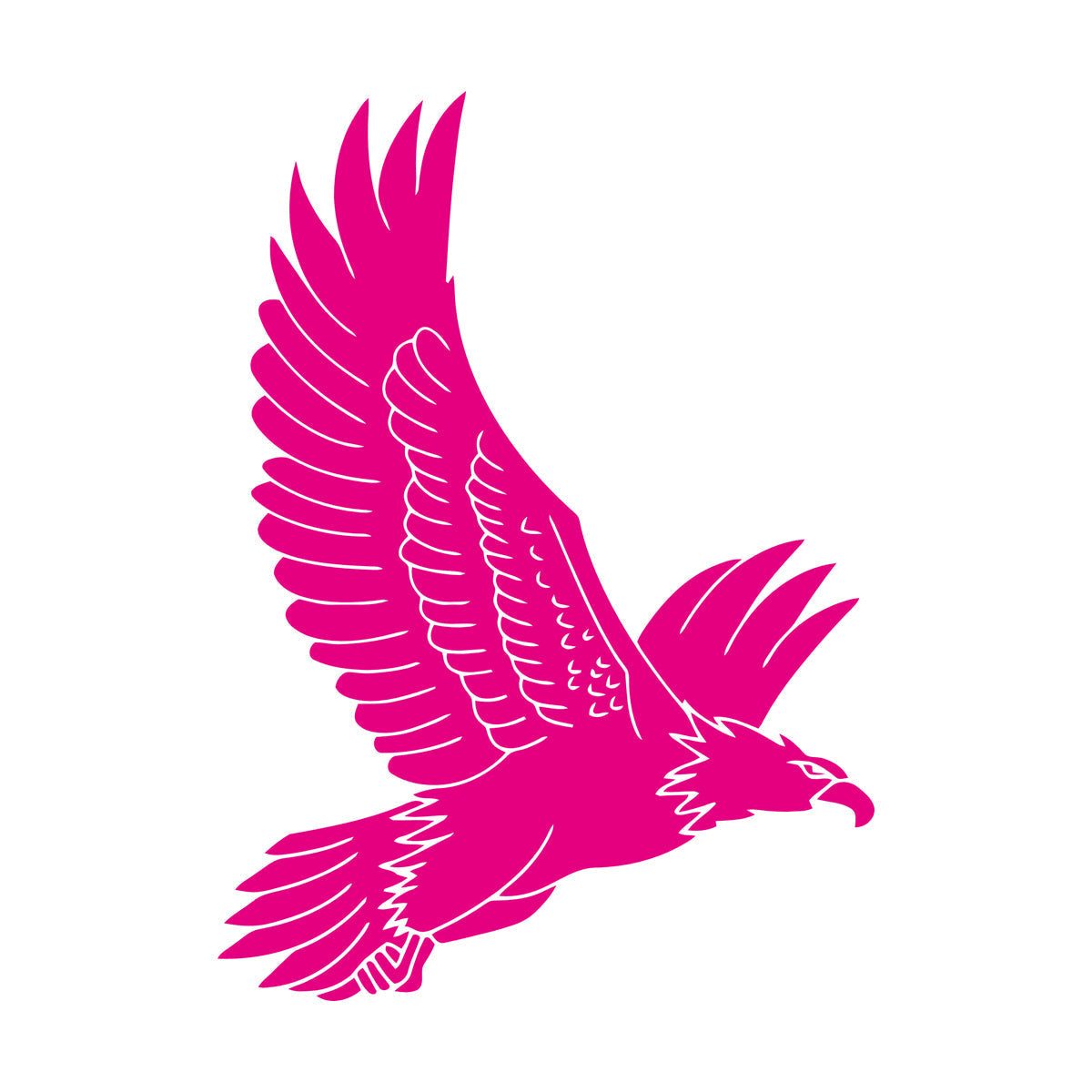 Wall Decals Paster Paper Flying Eagle Wings Bird Air Tribal Symbol Car Body Decoration