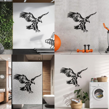 Flying Eagle Wings Predator American Bird Vinyl Wall Stickers Window Decals