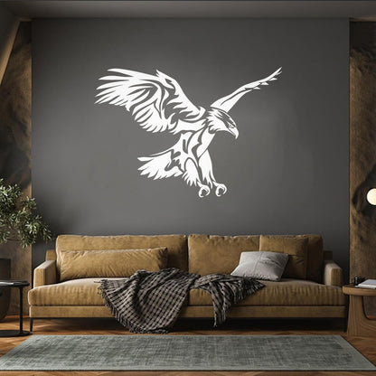 Flying Eagle Wings Predator American Bird Vinyl Wall Stickers Window Decals