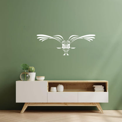 Lettering Decals Night Bird Wings Owl Nursery Do Not Damage The Wall Surface