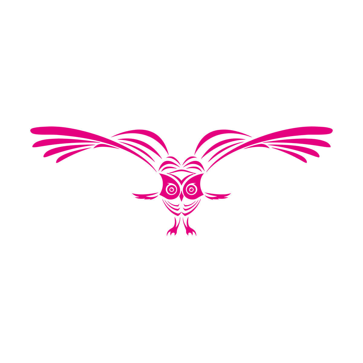 Lettering Decals Night Bird Wings Owl Nursery Do Not Damage The Wall Surface