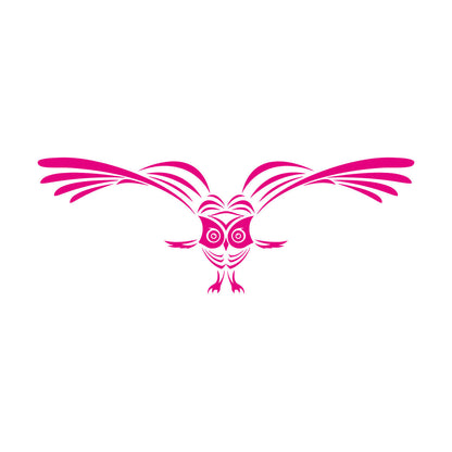 Lettering Decals Night Bird Wings Owl Nursery Do Not Damage The Wall Surface