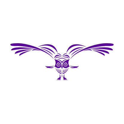 Lettering Decals Night Bird Wings Owl Nursery Do Not Damage The Wall Surface