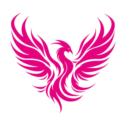 Wall Stickers Paster Paper Phoenix Rising Flying Bird Tattoo Waterproof