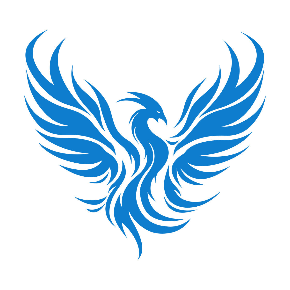 Wall Stickers Paster Paper Phoenix Rising Flying Bird Tattoo Waterproof